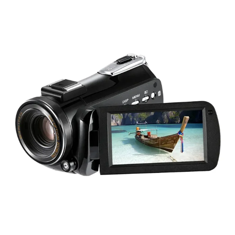 ORDRO AC5 UHD Camcorder 12X Optical Zoom Camera Built-in Wifi 4k Professional Video Camera