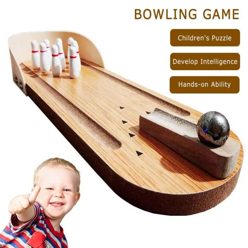 Tabletop Mini Bowling Game Set,funny White Elephant Gifts For