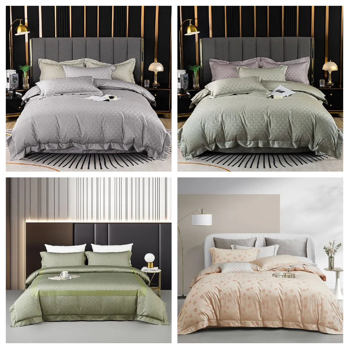 Bed Linen Wholesale Custom King Size Comforter Set Luxury Bed Bedding