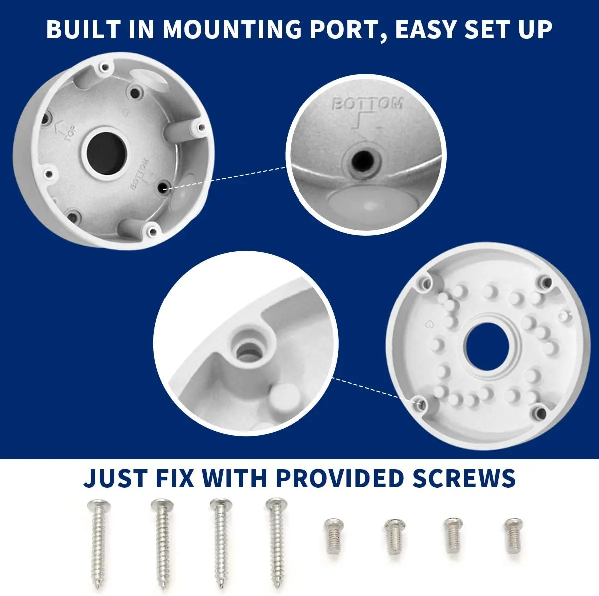 Scatola Di Giunzione Per Telecamere Di Sicurezza - Impermeabile IP66 Universale - Foto 5
