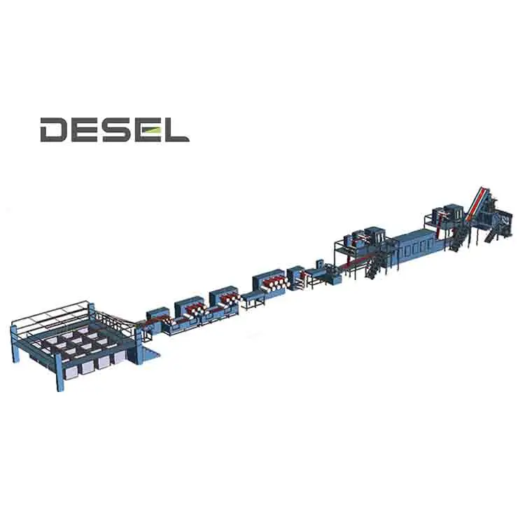 Psf Production Line 30 Tons Per Day Chinese Hollow Conjugated Polyester Staple Fiber Production Line