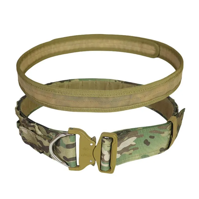 Outdoor Adjustable Tactical Practical Belt High Density Material Sets Duty Belts Utility Tactical Belts with Accessories Pouches