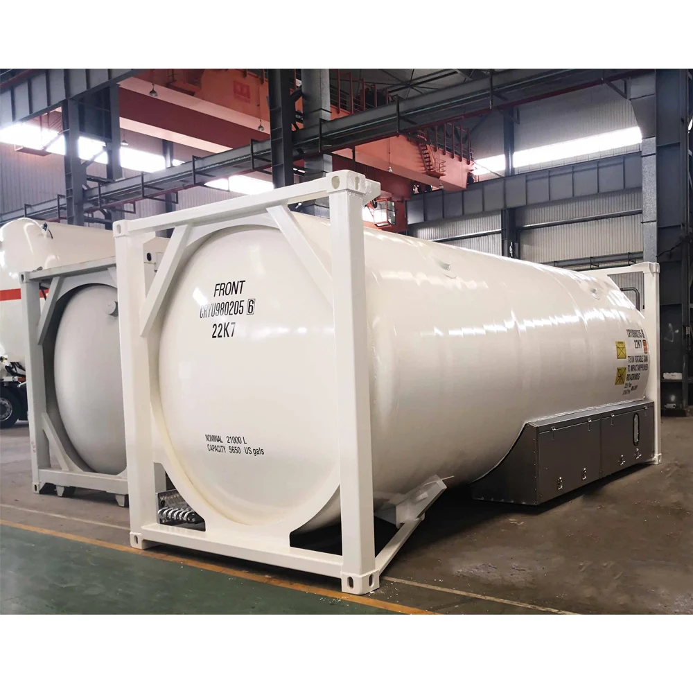 20ft Shipping Container T75 Cryogenic ISO Tank Container LR Certified ...