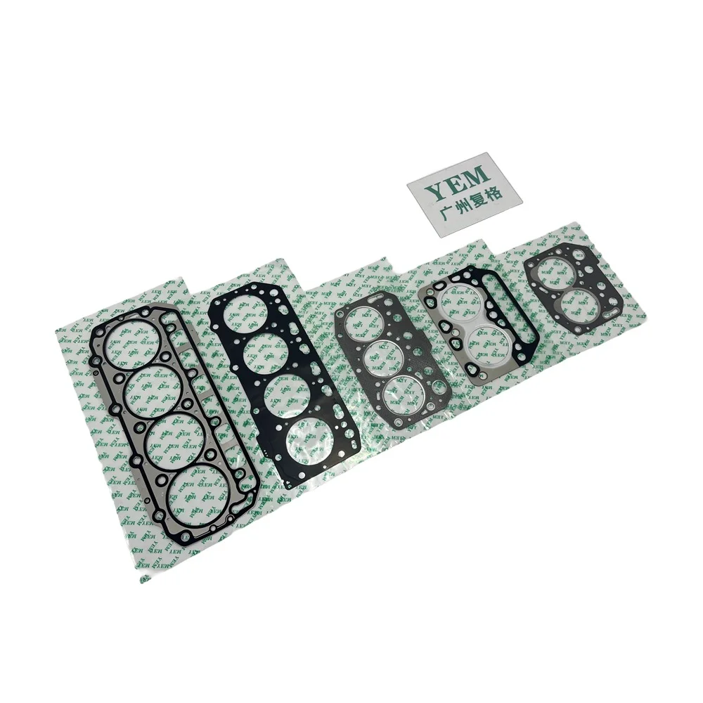3T75HL 3T75U 3T90 3TN100 Head Gasket for Yanmar Tractor Harvester Excavator Cylinder Gasket Diesel Engine Spare Parts