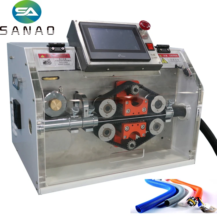 SA-BW32 Max.30mm Diameter Automatic PVC Tube Cutting Machine Corrugated Pipe Cutting Machine