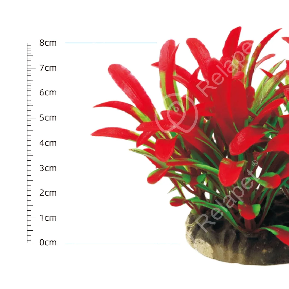 Wholesale Artificial Plastic Plants Mini Aquarium For Fish Tank