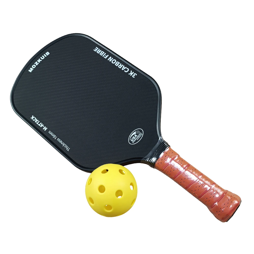 ピックルボール  パドル MOZKUIB 3KCarbon Fiber Amazon.com : MOZKUIB Carbon Fiber Pickleball Paddle, 3K