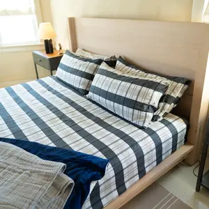 Silky Soft Sheet Set Luxury 6 Piece Bed Sheets,Secure-Fit Deep Pocket, Breathable Hotel Sheets & Pillowcase Set, Wrinkle Free