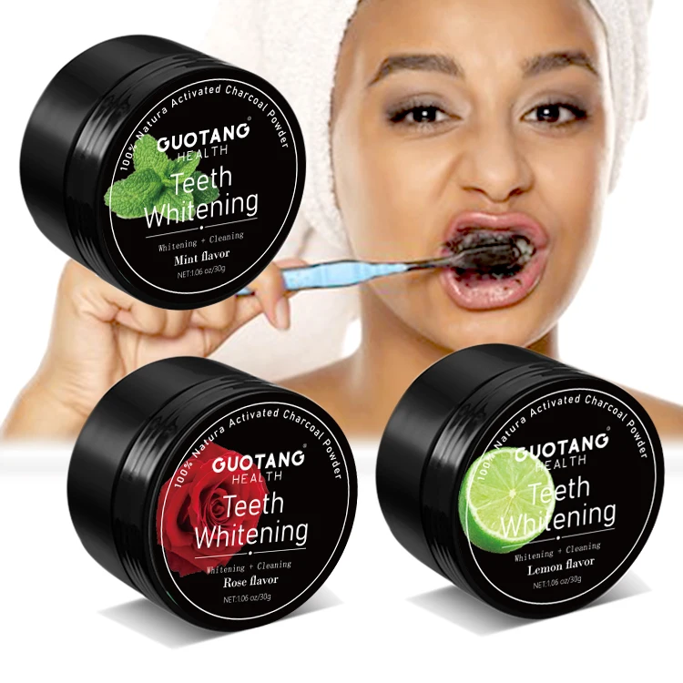 Hot Selling Private Label Natural Mint Active Black Charcoal Tooth Teeth Whitening Powder - Buy Teeth Whitening Powder,Charcoal Teeth Whitening ...