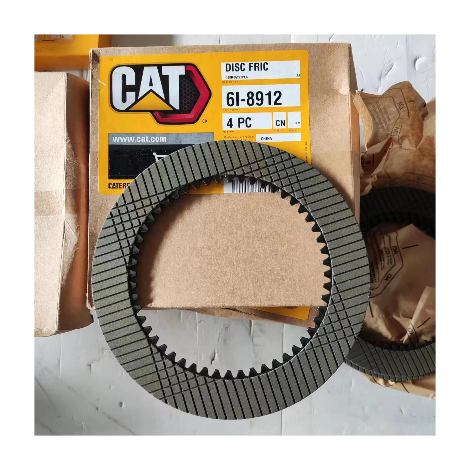 High Quality Genuine Engine ASS'Y & Parts DISC FRIC 6I-8912 for CAT