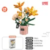 Sunset lily/with flower pot/576p