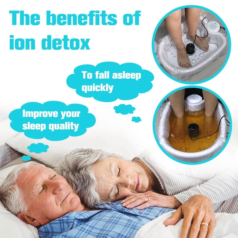 Ion Ionic Detox Hot Sale Foot Bath Cleanse SPA Machine with Basin