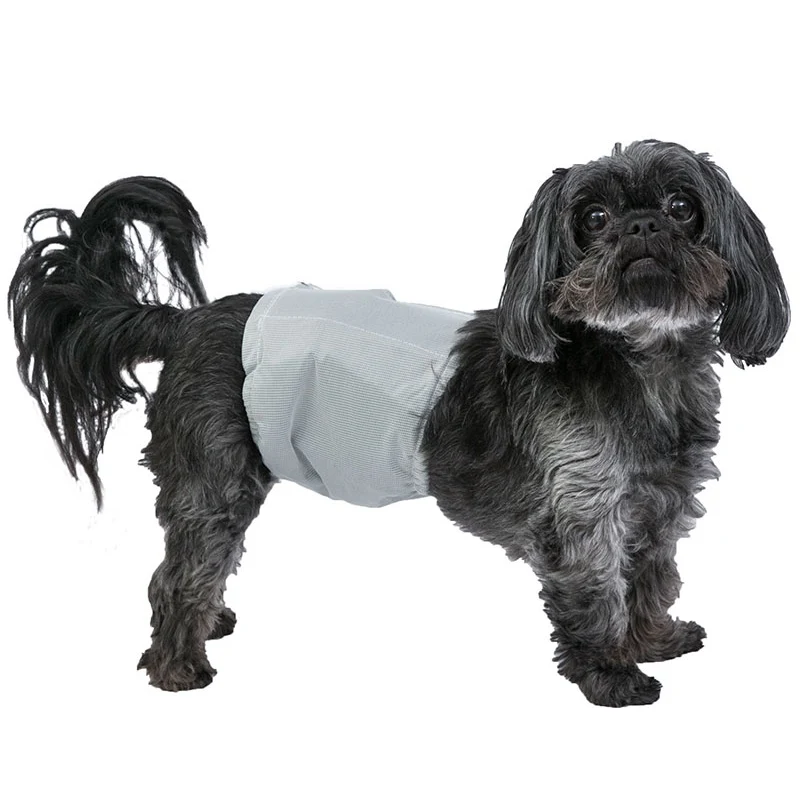 Reusable Absorbent Wrap Diapers for Male Dogs