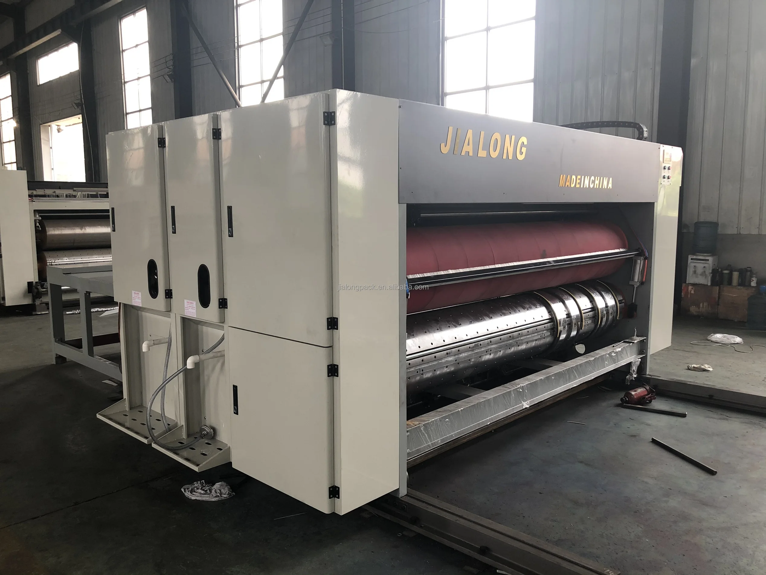 Manual Operate Semi Automatic Rotary Slotting Creasing Corner Cutting Machine Cardboard Rotary Slotter Machine
