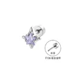 A390-3 purple (external teeth titanium rod 0.8*6mm