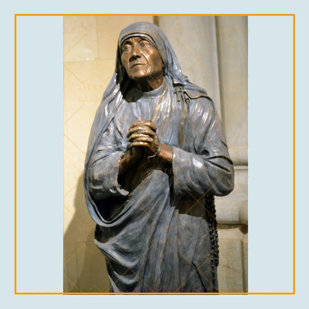 Custom CNC 3d  Metal Model Cast Bronze Portrait Man Sculpture