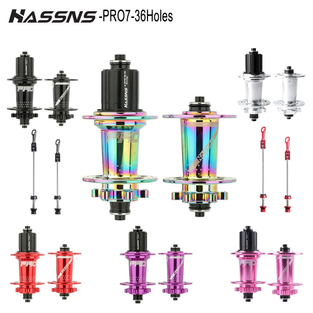 HASSNS PRO7 moyeu vtt 32 36 trous portant vélo moyeu libre HASSNS PRO7 moyeu vtt 32 36 trous portant vélo moyeu libre