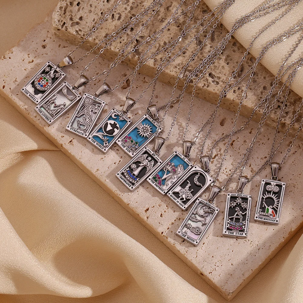 Tarot Card Necklace