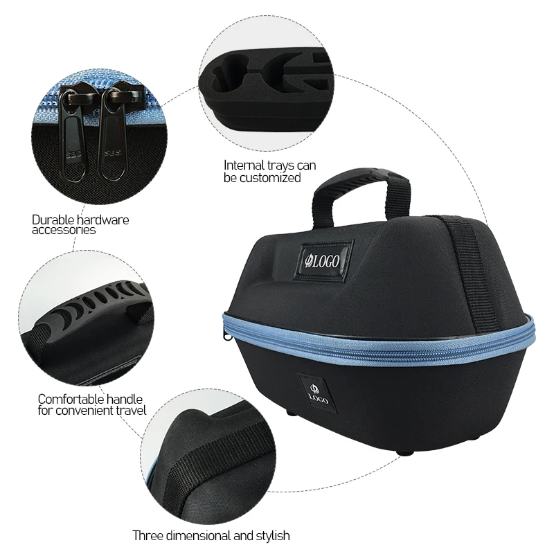 EVA Medical Device Tool Case OEM Waterproof Shockproof Custom Logo Zipper Closed Storage Case for Travel Camping 3 EVA Medical Device Tool Case OEM Waterproof Shockproof Custom Logo Zipper Closed Storage Case for Travel Camping - Image 3