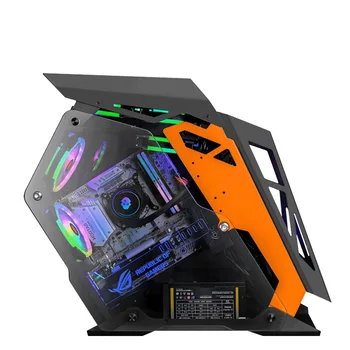 2022 new design wholesale computer case pc case gamer Most Popular High Quality Mini Gaming PC Desktop Computer Gaming ITX Case