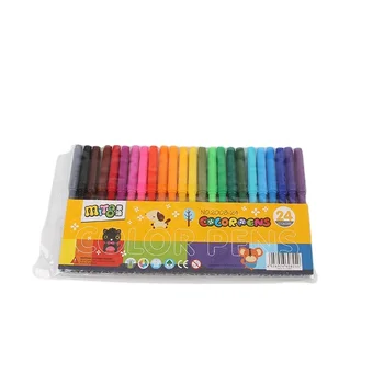 Well-designed brush colorful blow pens set watercolor color paint marker pen