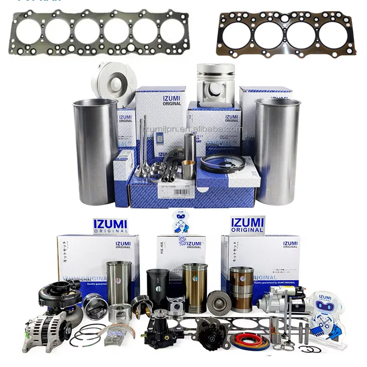 IZUMI ORIGINAL 4bd1 6BD1 Overhaul Rebuild Kit Diesel Engine Parts For ISUZU