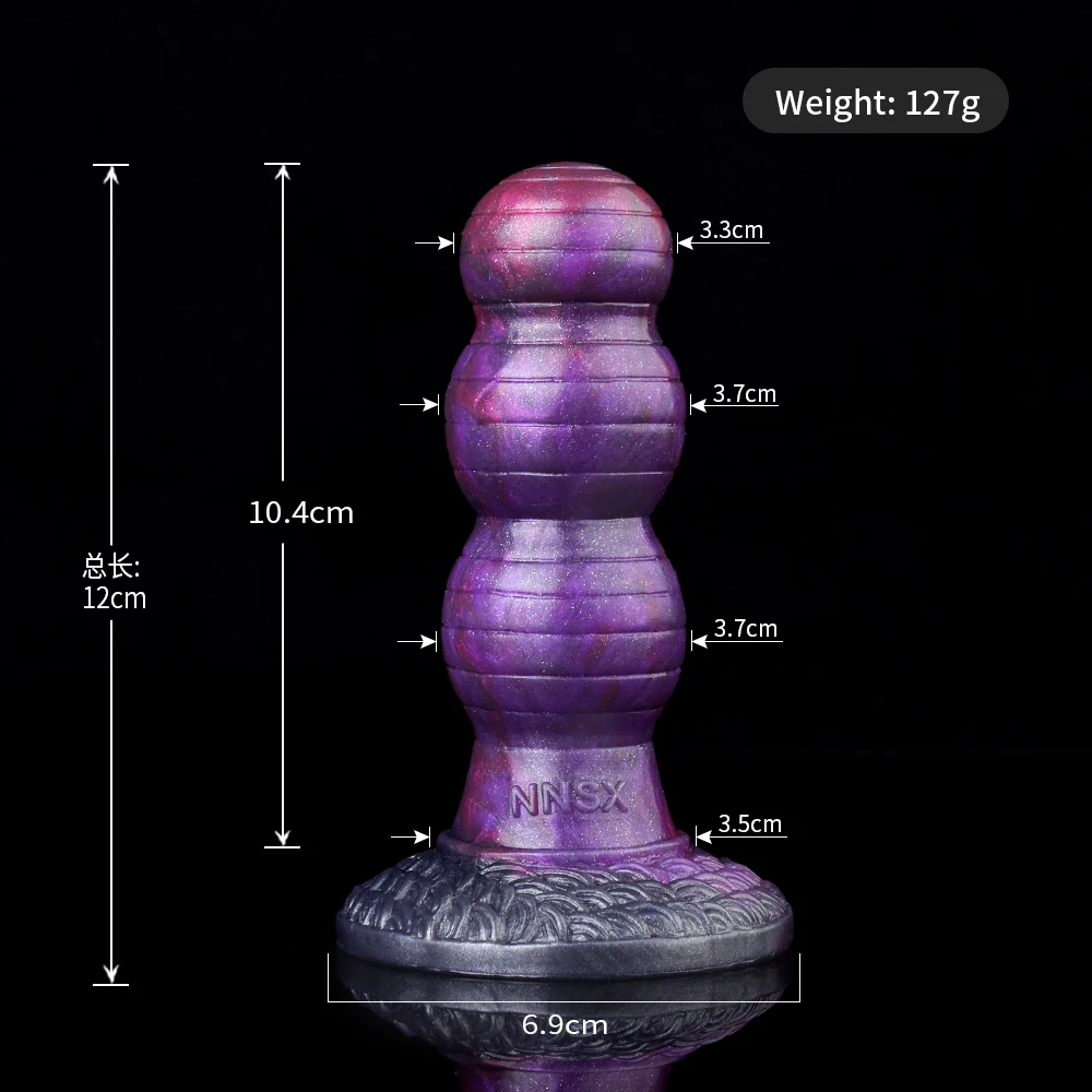 how to make silicone sex toys anal beads Vibrating and Thrusting Remote Control Silicone Anal Plug by ThunderPlug
