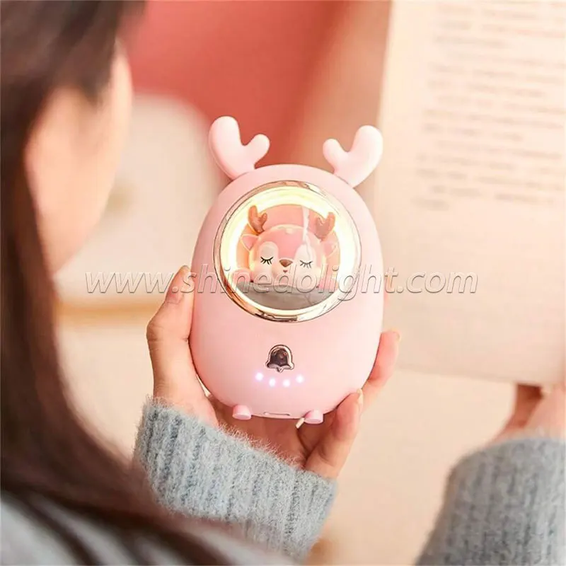 Charger Hand Warmer 2-in-1 Charging Portable Explosion-proof USB Hand Warmer Cartoon Gift