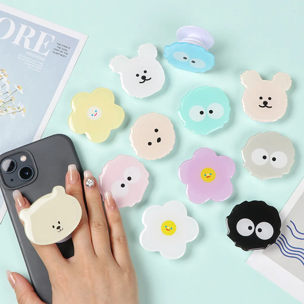 Personalized Cute Anime Design Phone Socket Custom Acrylic Phone Grip