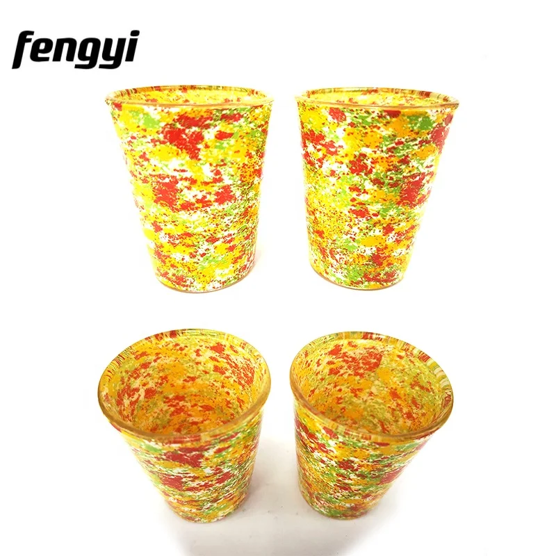 Personalized Blue Frosted Beer Bottle Top Shooter Shot Glass Buy