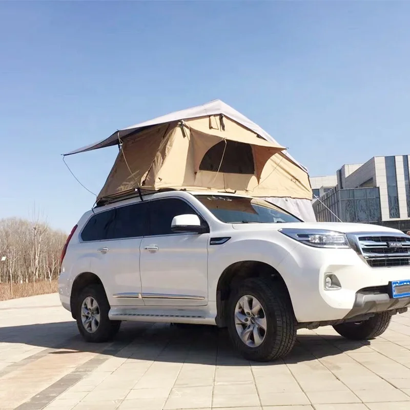 LLOYDBERG Outdoor Camping Soft Cover Rooftop Tent Waterproof Soft Shell Roof Top Tent for Sale