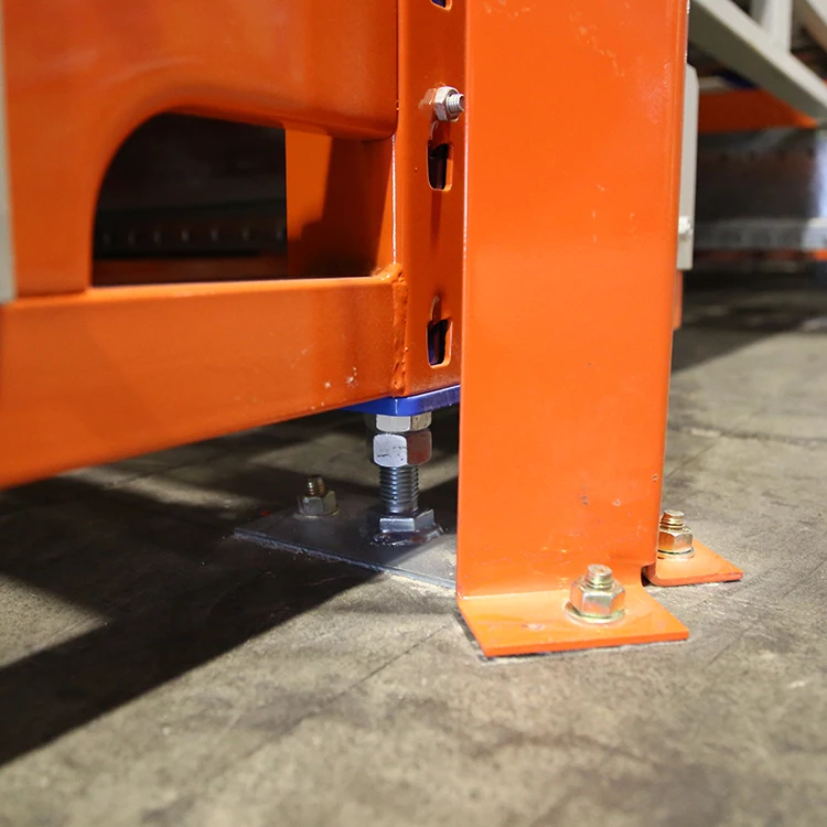 Jracking New Semi-automated Metal Rack Warehouse Pallet Stacking Radio Shuttle Racking System