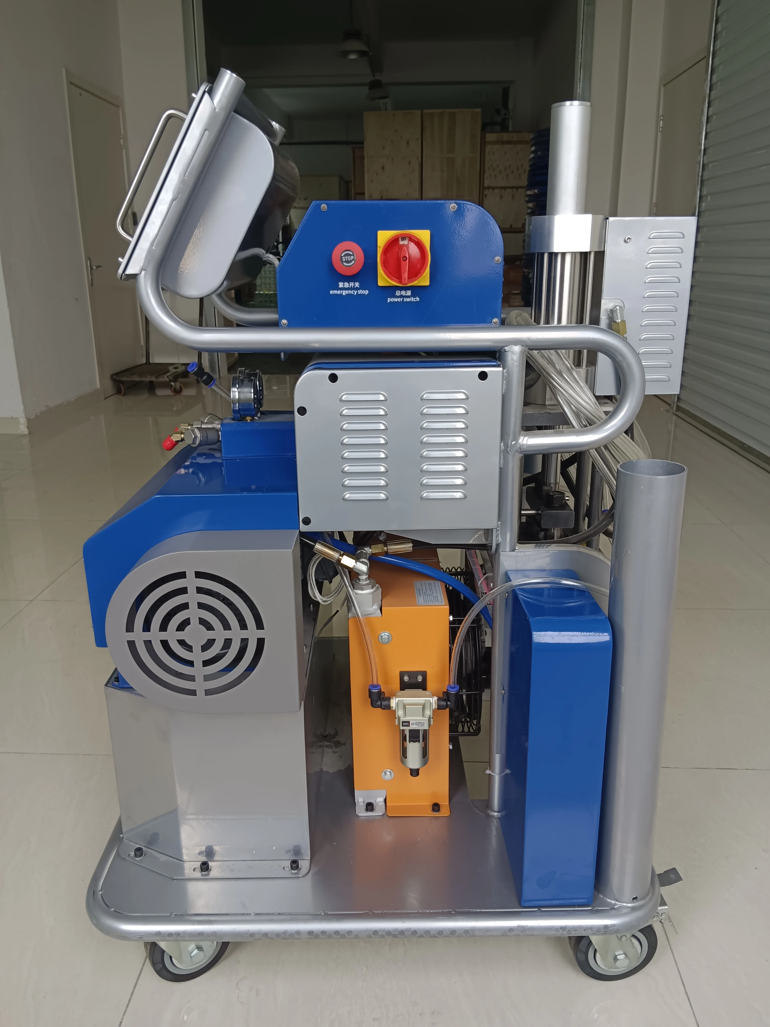 CNMC-V6 Spray Foam Machine Insulation Polyurethane Closed Cell Pouring Machine PU Foam