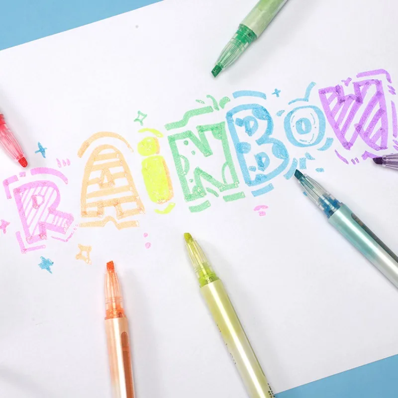 Highlighter Office Learning Marker Color Hand Account Student Special Scratch Wholesale School Stationery Supplies