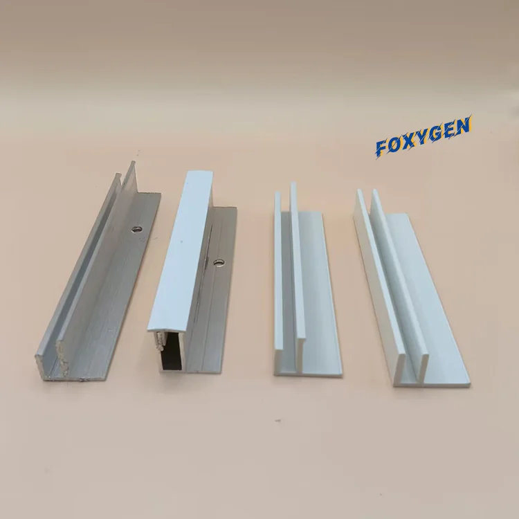 Foxygen Extruded Silver Aluminum Profiles Wall Tension Fabric Stretch Ceilings Aluminum Profile