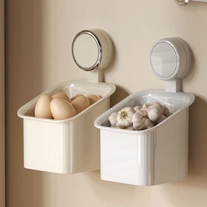 Modern R Wall-Mounted Plastic Storage Box Small Rectangle Design Sustainable Injection Technique