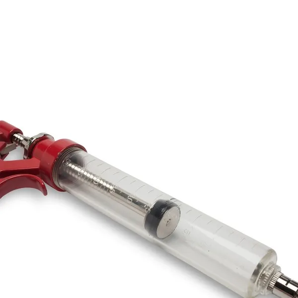 Automatic Plastic Poultry Syringe Injector Siphon Barbecue Turkey Injector
