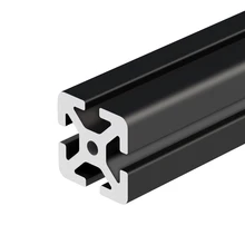 The latest popular Chinese aluminum industry black aluminum profile 4040 heavy model aluminum profile
