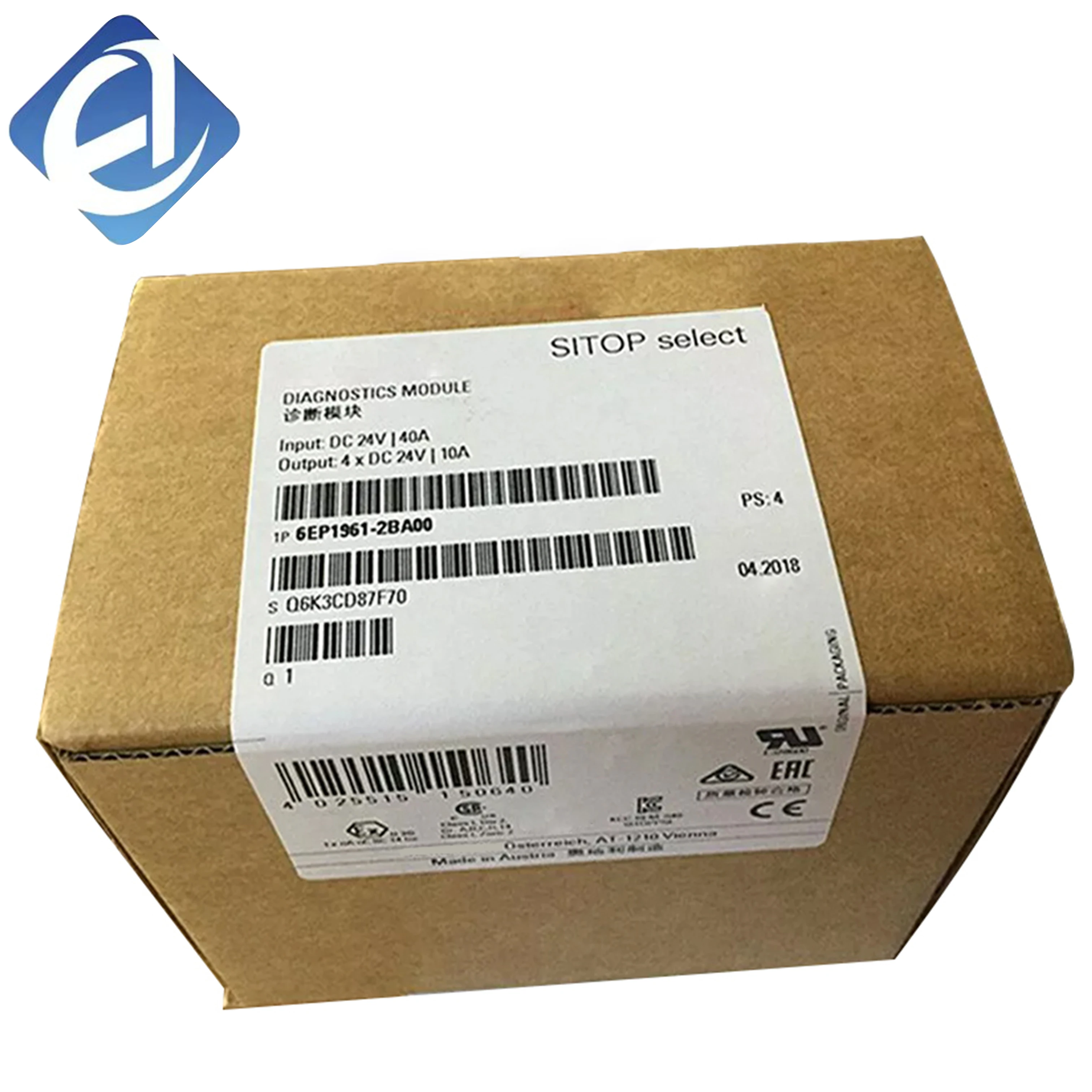 Brand New and Original SITOP 6EP1961-2BA00 Select Diagnostic Module 6EP19612BA00 Power Supply PLC Controller