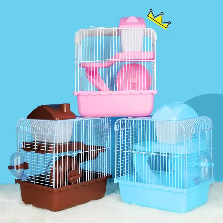 Curated visual reference: Picture Idea: Factory In Stock Various Colours Folding Hamster Cage Luxury Hamster