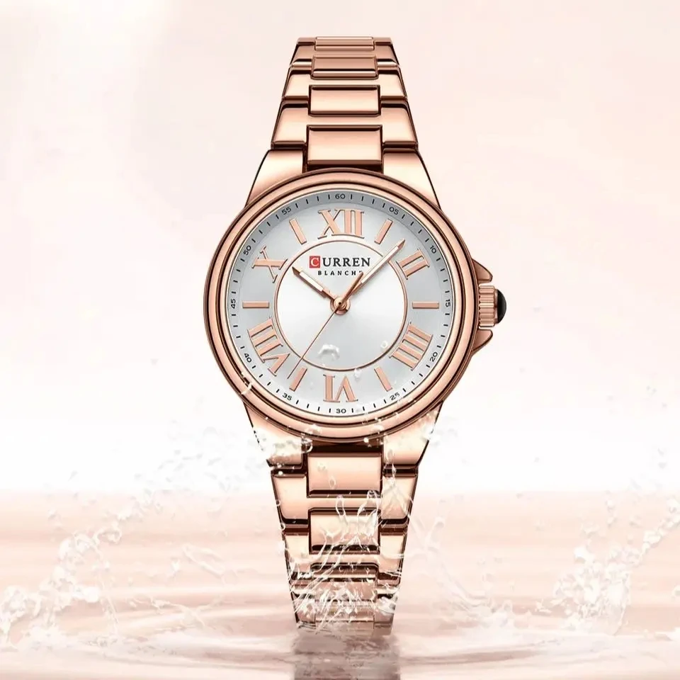 Montre Stainless Steel Femme CURREN Watch Women 9061 Watches
