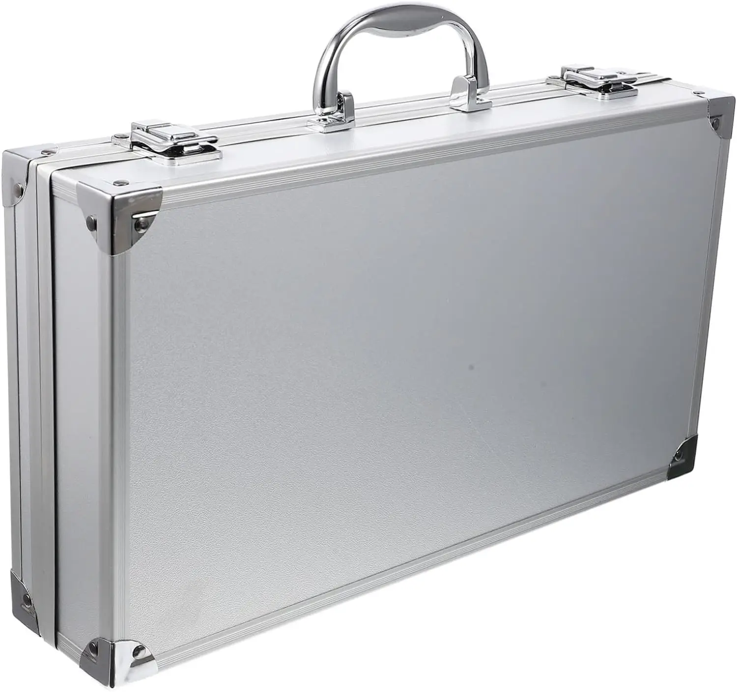 2pcs Briefcases Instrument Carrying case Locking Briefcase Makeup Organizer Briefcase Toolbox Art Supplies Organizer