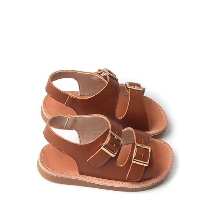 wholesale fashion new outdoor beach sandals little kids children baby infant toddler leather sandals summer shoes for boy girls