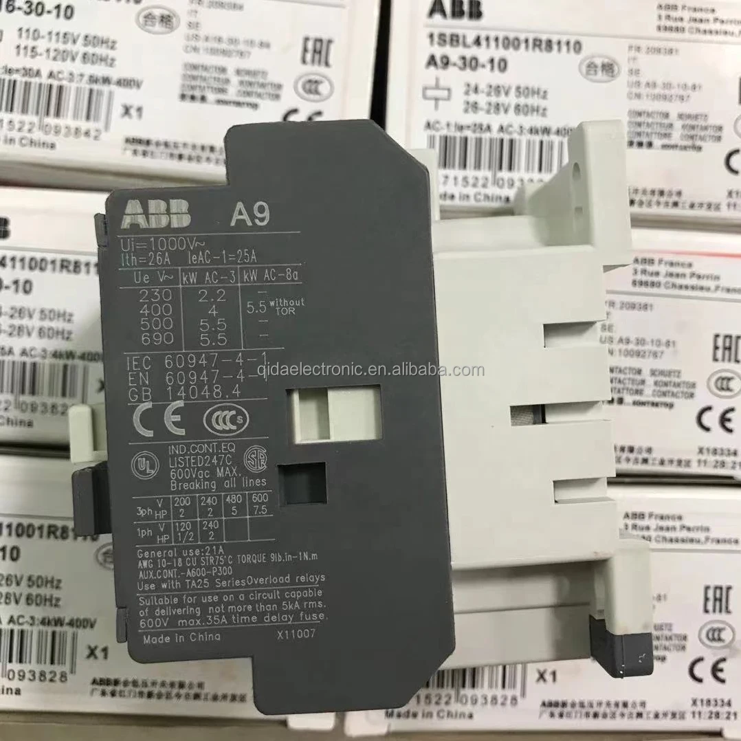 ABB-Brand AC Contactor 1SBL411001R8110 A9-30-10 manufacture