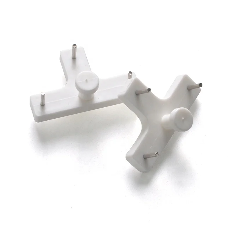 New Design T Shape Reinforced Trace Less Nail Plastic Hard Wall Hook