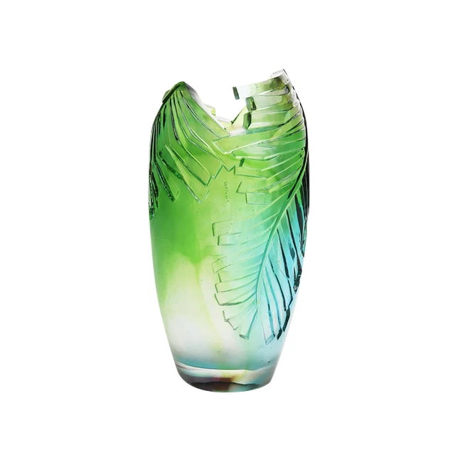 crystal vase glass decoration high-end gifts living room home desktop creative housewarming gifts Ethnic style gifts