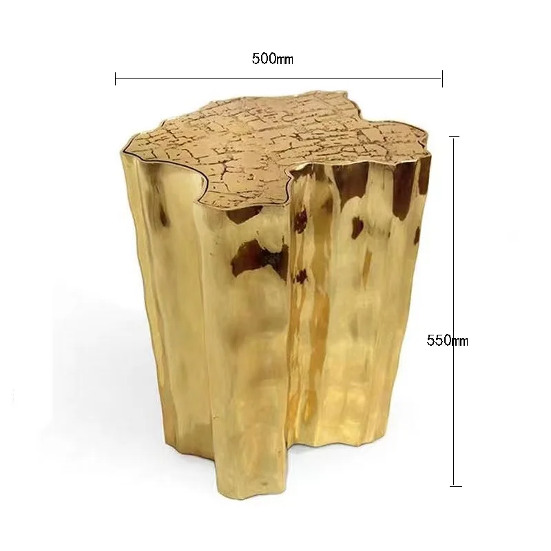 Light Luxury Gold Console Table  Coffee Table Steelconsole Table Gold Living Room Hotel Club Opposite Sex Luxury Gold