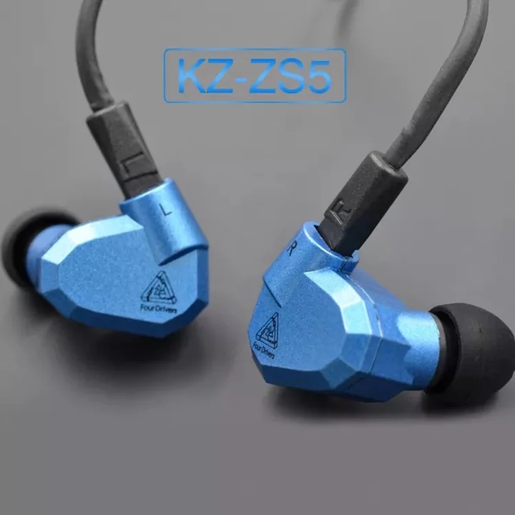 KzZs5インイヤーイヤホン2dd2baハイブリッドバランス