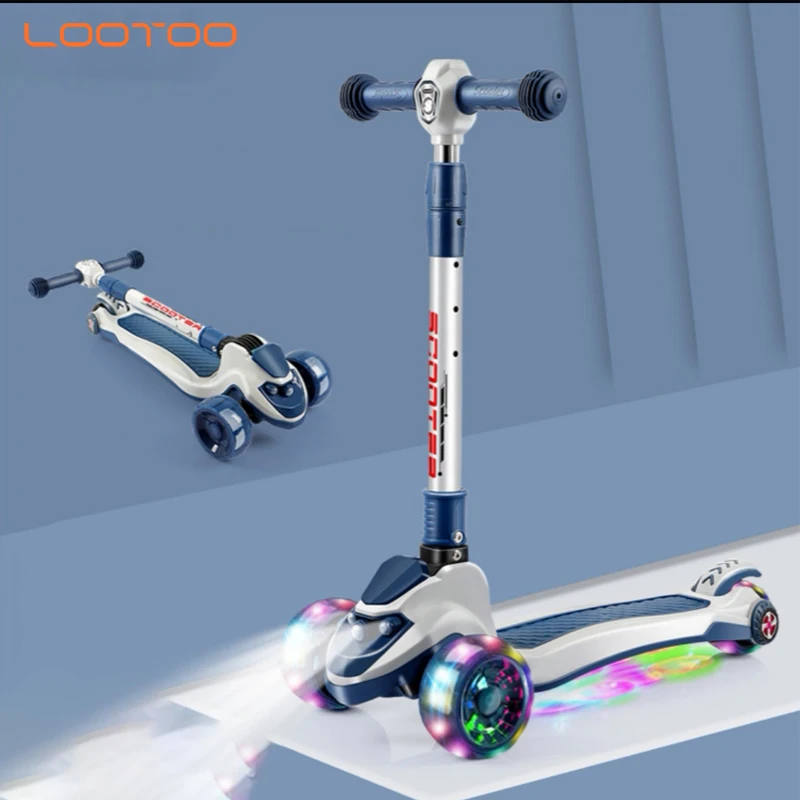 Girls Age 6 Toy Flicker Kick Scooter For Children / Children Scooter