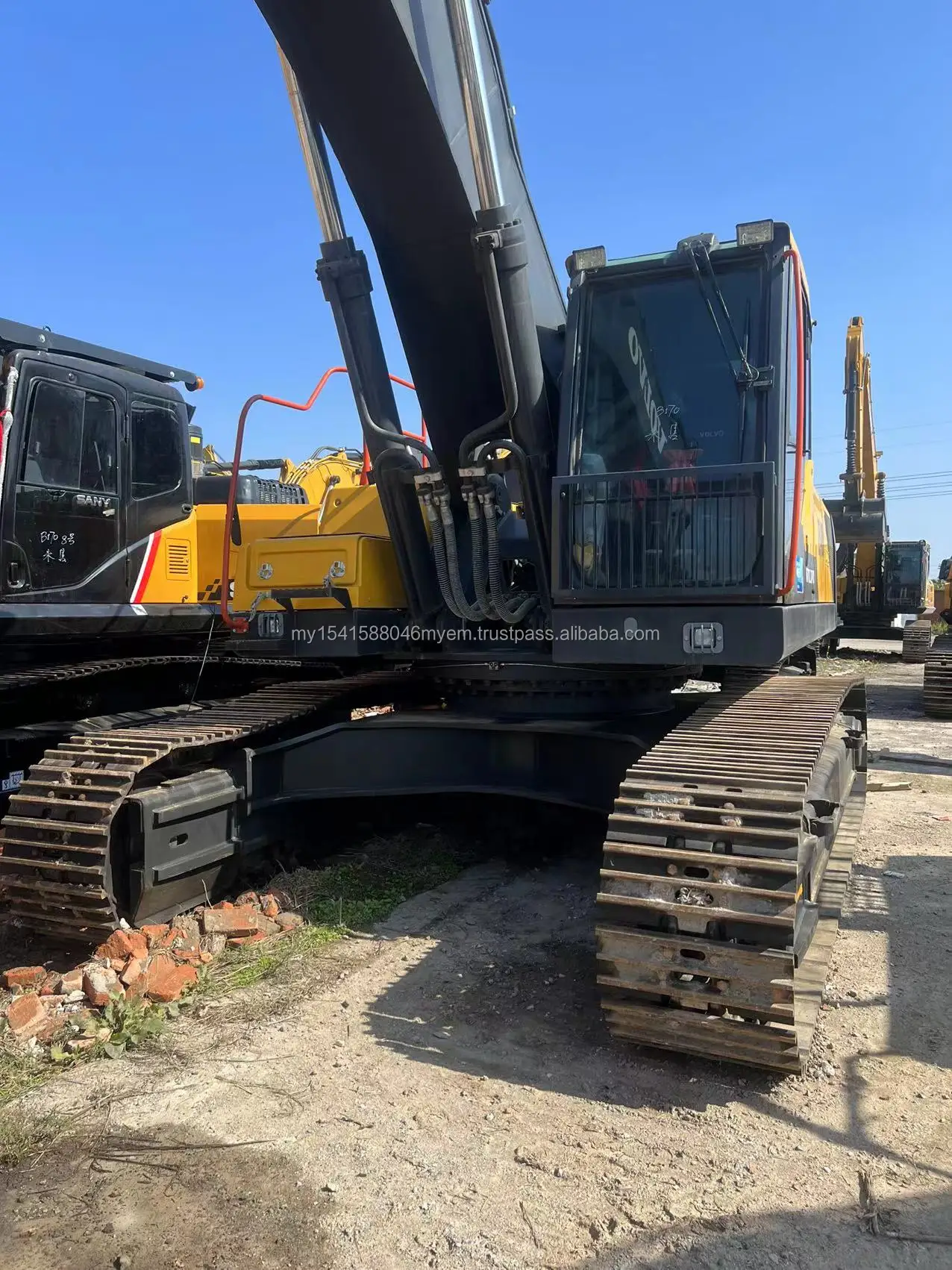 Cheap price Used Volvo EC480 Excavator Original Used Volvo EC480 380 290 300 350 360 Crawler Excavator